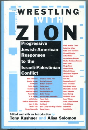 Item #437182 Wrestling with Zion: Progressive Jewish-American Responses to the...