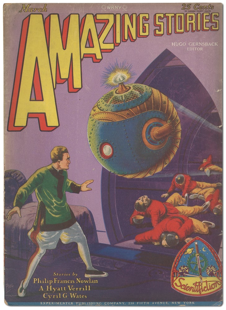 Item #437212 [Pulp magazine]: Amazing Stories — March 1929 (Volume 3, Number 12). Philip Francis NOWLAN.