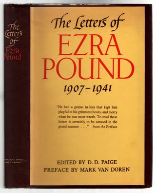 Item #437230 The Letters of Ezra Pound, 1907-1941. Ezra POUND