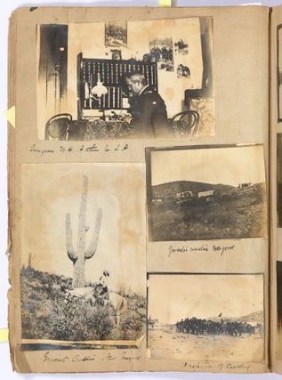 [Photo Album]: Photographs by U.S. Army Surgeon William Arthur while serving on the Frontier in the Indian Campaigns of Arizona and New Mexico; along with his Original Sketches and Caricatures