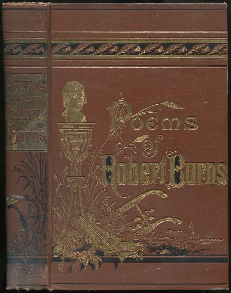 Item #437291 The Illustrated Family Burns with an Original Memoir [Cover Title: Poems of Robert Burns]. Robert BURNS.