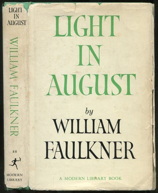 Item #437536 Light in August. William FAULKNER