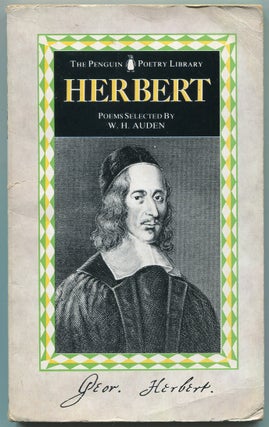 Item #437584 Herbert: Poems and Prose (The Penguin Poetry Library). W. H. AUDEN, selected by