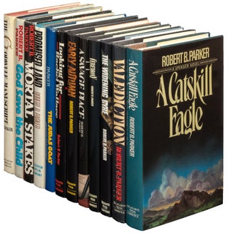 Item #437764 First Editions of the first twelve Spenser Novels, all but one Signed or Inscribed...