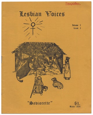 Item #437887 Lesbian Voices. Volume 1 Issue 1