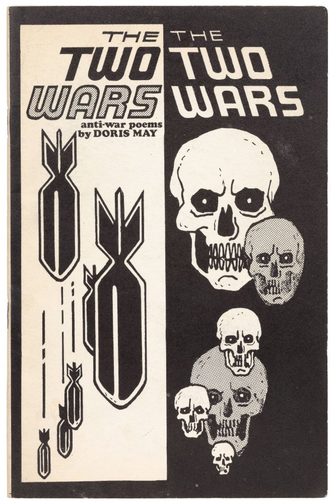 Item #437896 The Two Wars: Anti-War Poems. Doris MAY.