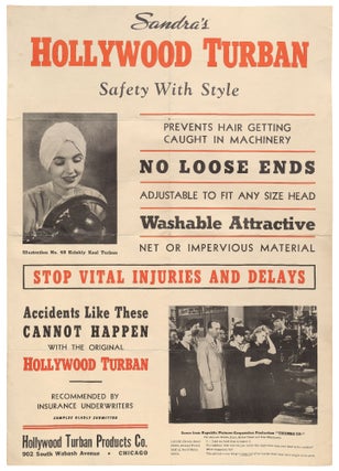 Item #437920 [Broadside]: Sandra's Hollywood Turban - Safety with Style