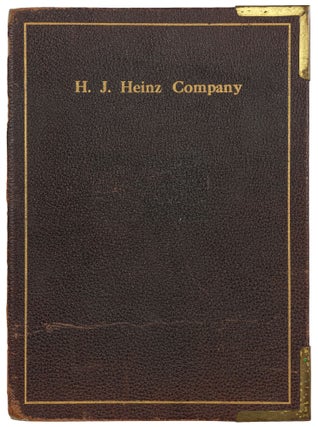 Item #438024 H.J. Heinz Company: Producers, Manufacturers and Distributors Pure Food Products "57...