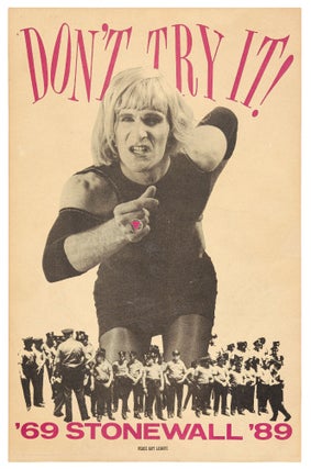 Item #438173 [Broadside]: Don't Try It! '69 Stonewall '89