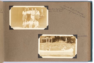 Scrapbook and Photo Album of Wilson Women's College and Pennsylvania Camping