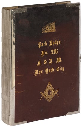 [Archive] Ledger Books and Photo Album of Park Lodge No. 516, Free and Accepted Masons of New York City, 1860-1940