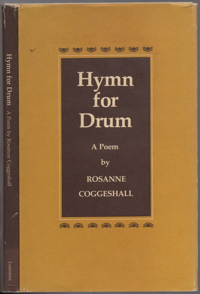 Item #438920 Hymn for Drum. Rosanne COGGESHALL.