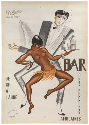 Item #439293 [Poster]: Bar Des Folies Africaines. Josephine BAKER