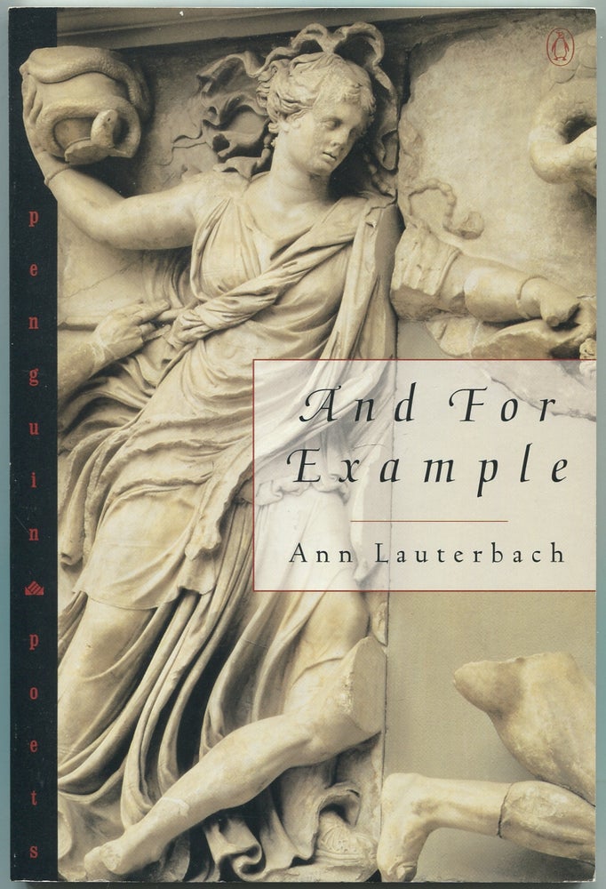 Item #439993 And for Example. Ann LAUTERBACH.