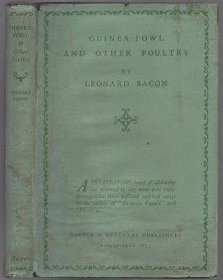 Item #440117 Guinea-Fowl and Other Poultry. Leonard BACON