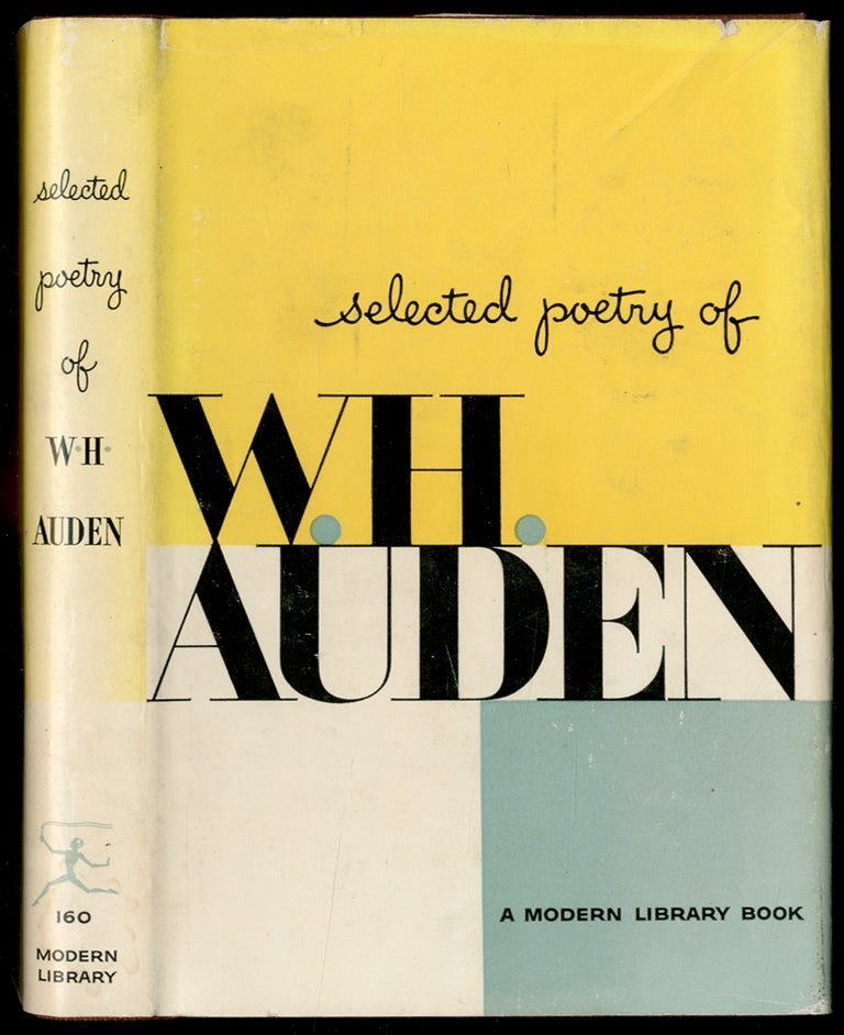 Item #440168 Selected Poetry of W.H. Auden. W. H. AUDEN.