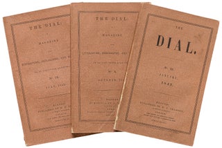 Item #440797 “Lectures on the Times”; “Natural History of Massachusetts” [in] The Dial: A...