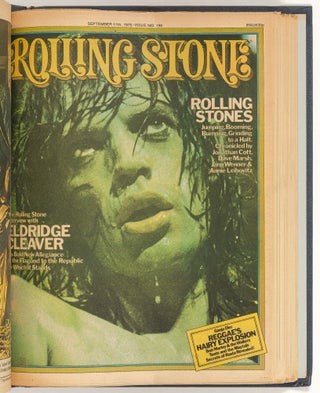 Rolling Stone. 15 Bound Volumes with 180 Consecutive Issues Number 31 - 210. (April 19, 1969 - April 8, 1976)
