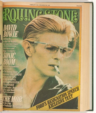 Rolling Stone. 15 Bound Volumes with 180 Consecutive Issues Number 31 - 210. (April 19, 1969 - April 8, 1976)