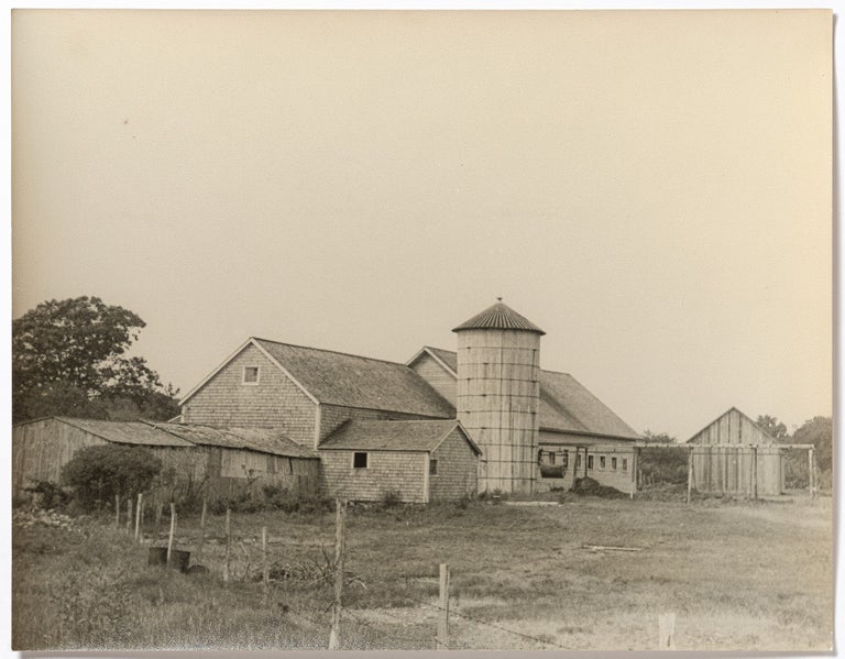 Item #441027 Photograph of a Barn between Providence and Newport. Carl VAN VECHTEN.