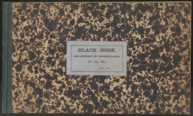 Item #441595 [Cover title]: Black Book, Department of Pennsylvania, G.A.R.