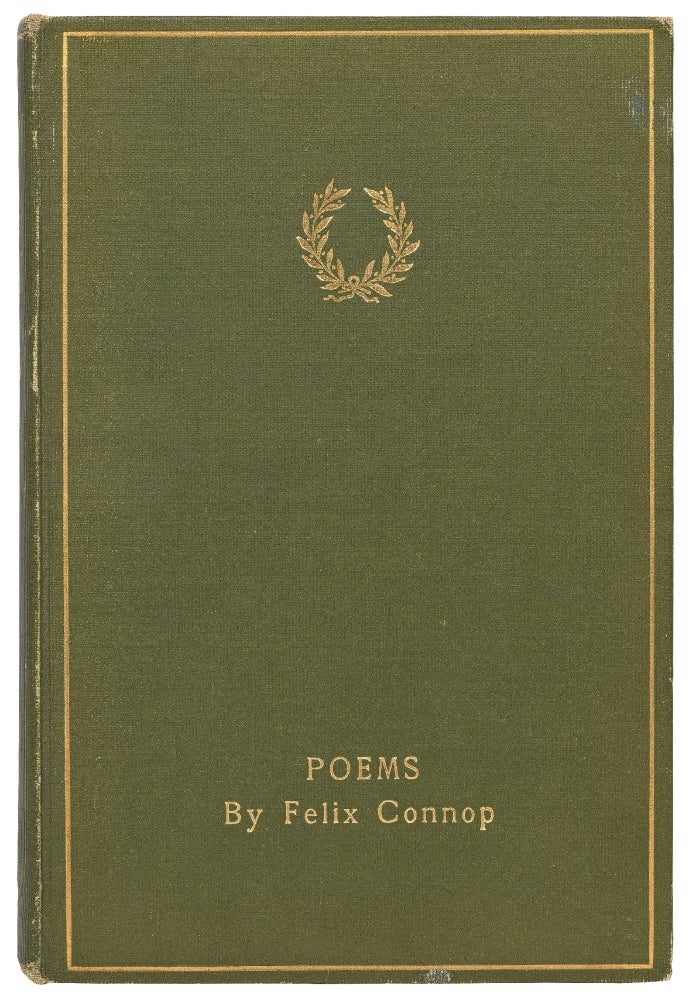 Item #441631 Poems. Felix CONNOP.