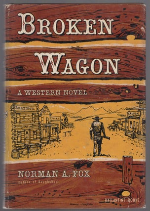 Item #442032 Broken Wagon. Norman A. FOX