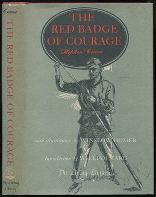 Item #442151 The Red Badge of Courage (The Living Library). Stephen CRANE