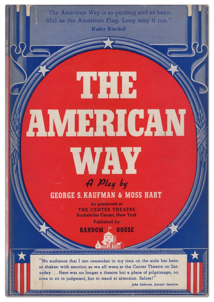 Item #442233 The American Way. George S. KAUFMAN, Moss Hart.
