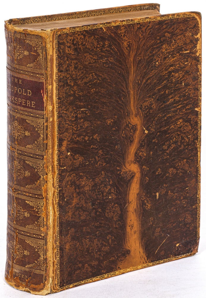 Item #442741 The Leopold Shakspere: The Poet's Works, in Chronological Order, from the Text of Professor Delius, with "Edward III" and "The Two Noble Kinsmen" and an Introduction by F.J. Furnivall