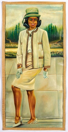 [Original Paintings] A Suite of 13 Portraits of African-Americans from Harlem, late 1950s