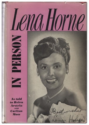 Item #443010 Lena Horne In Person. Lena HORNE