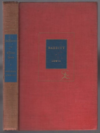Item #443162 Babbitt. Sinclair LEWIS