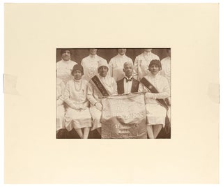 [Photograph]: Large Format Photograph of the Eureka Chapter of the Prince Hall Order of the Eastern Star (O.E.S.)