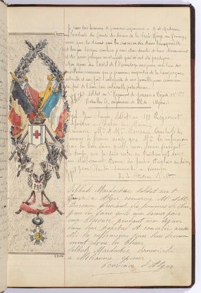 [Archive]: Visitor's Book from a French Auxiliary Hospital in World War I