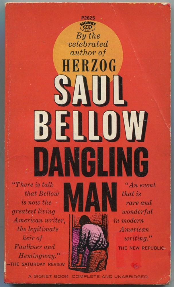 Item #443339 Dangling Man. Saul BELLOW.