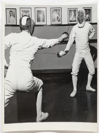 Edward Vebell&rsquo;s Manuscript on Fencing and Accompanying Photographs, circa 1960-61