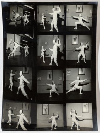 Edward Vebell&rsquo;s Manuscript on Fencing and Accompanying Photographs, circa 1960-61