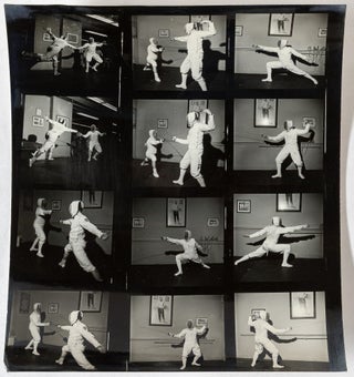 Edward Vebell’s Manuscript on Fencing and Accompanying Photographs, circa 1960-61