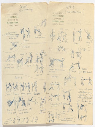 Edward Vebell&rsquo;s Manuscript on Fencing and Accompanying Photographs, circa 1960-61