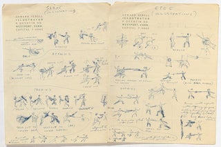 Edward Vebell’s Manuscript on Fencing and Accompanying Photographs, circa 1960-61