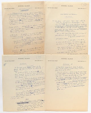 Edward Vebell’s Manuscript on Fencing and Accompanying Photographs, circa 1960-61