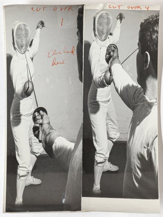 Edward Vebell&rsquo;s Manuscript on Fencing and Accompanying Photographs, circa 1960-61