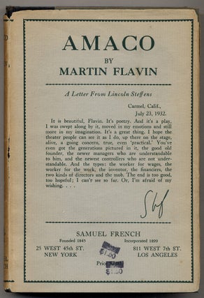Item #44398 Amaco. Martin FLAVIN