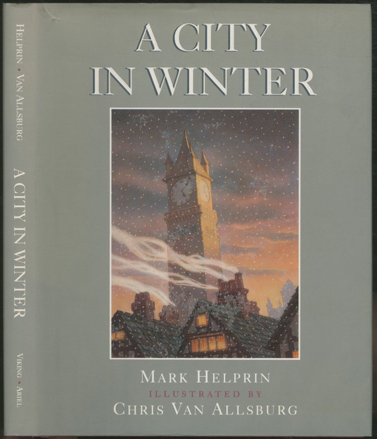 Item #443997 A City in Winter. Mark HELPRIN, Chris Van Allsburg.