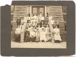 Item #444609 Cabinet Photograph of the 7th Grade Class of Walnut Street School in Owensboro,...