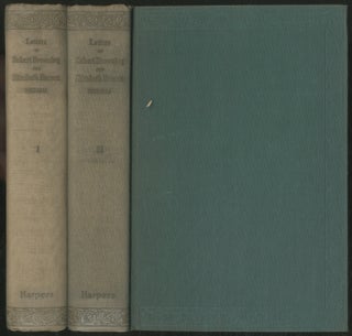 Item #444673 The Letters of Robert Browning and Elizabeth Barrett Browning, 1845-1846... In Two...