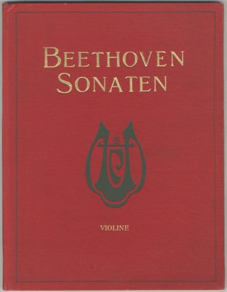 Sonaten für Pianoforte und Violine von L. van Beethoven [Two Volume Set]