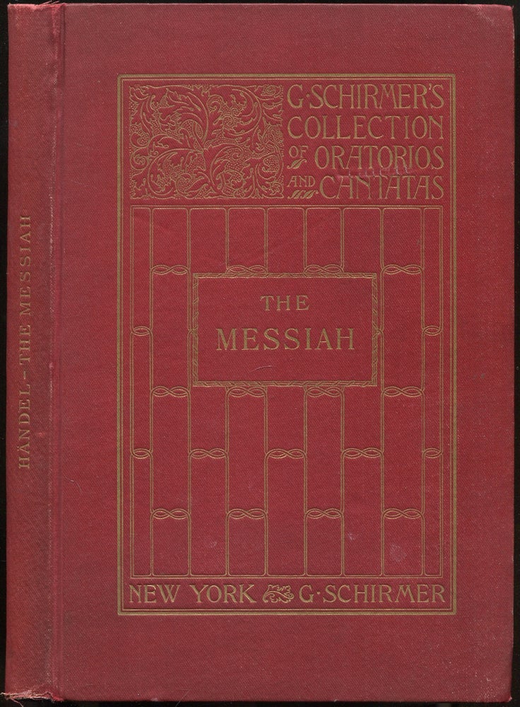 Item #445060 The Messiah: Oratorio. T. Tertius Noble, Max Spicker.