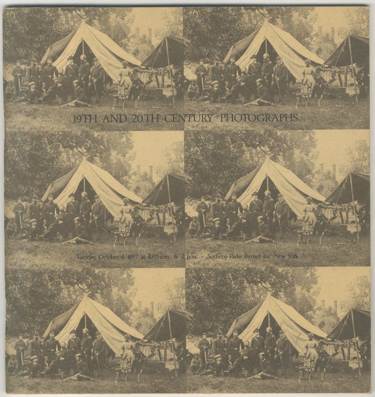 Item #445143 (Exhibition catalog): Important 19th & 20th Century Photographs